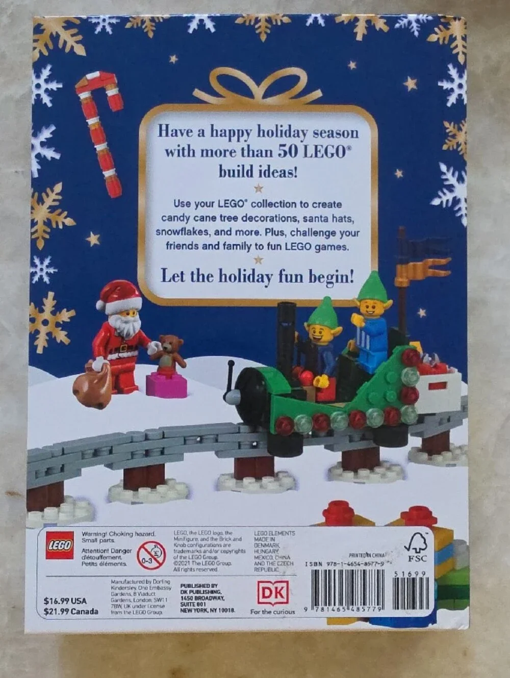 LEGO Holiday Ideas Kit Book - NEW
